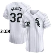 Gavin Sheets Men's Chicago White Sox White Elite Home Jersey