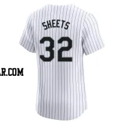 Gavin Sheets Men's Chicago White Sox White Elite Home Jersey