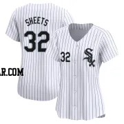 Gavin Sheets Women's Chicago White Sox White Limited Home Jersey