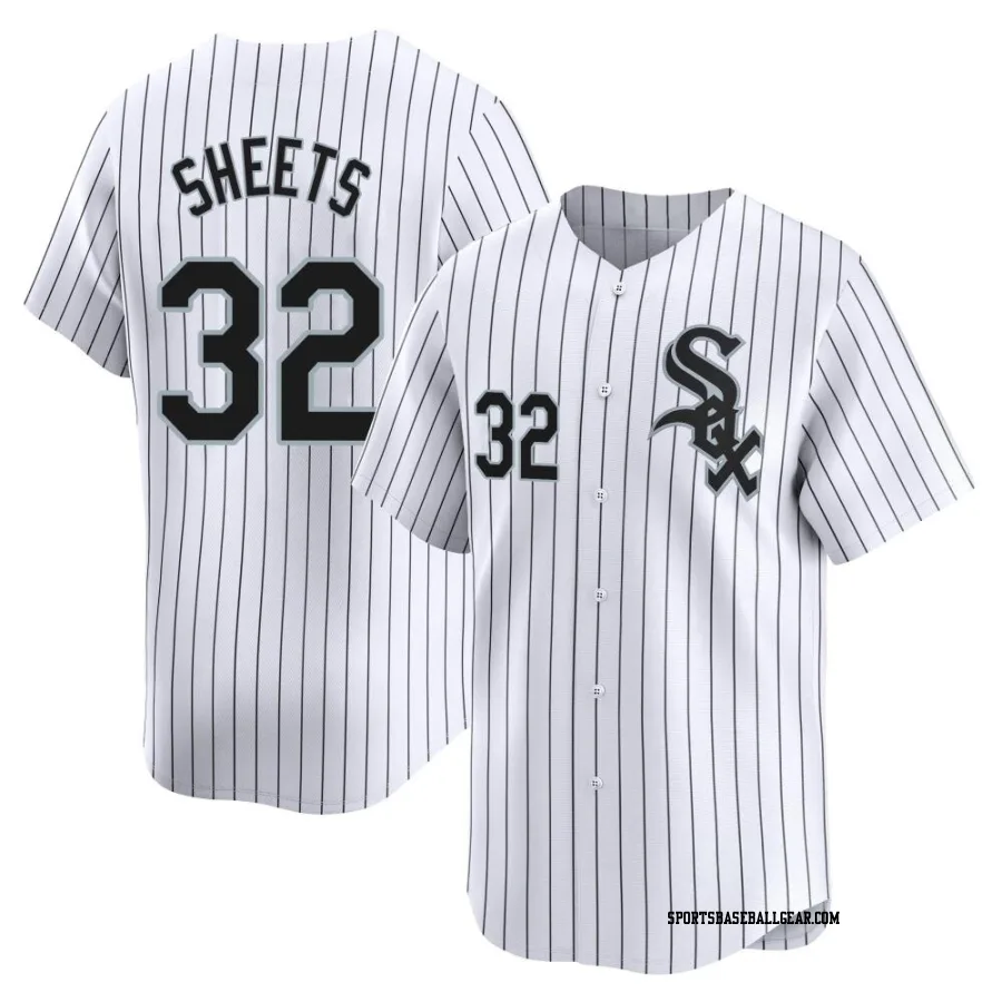 Gavin Sheets Youth Chicago White Sox White Limited Home Jersey