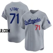 Gavin Stone Men's Los Angeles Dodgers Gray Limited Away Jersey