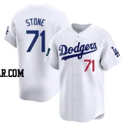 Gavin Stone Men's Los Angeles Dodgers White Limited 2024 World Tour Seoul Series Home Jersey