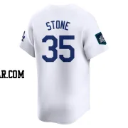 Gavin Stone Men's Los Angeles Dodgers White Limited 2024 World Tour Seoul Series Home Jersey