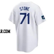 Gavin Stone Youth Los Angeles Dodgers White Replica 2024 World Tour Seoul Series Home Jersey