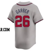 Gene Garber Youth Atlanta Braves Gray Limited Away Jersey