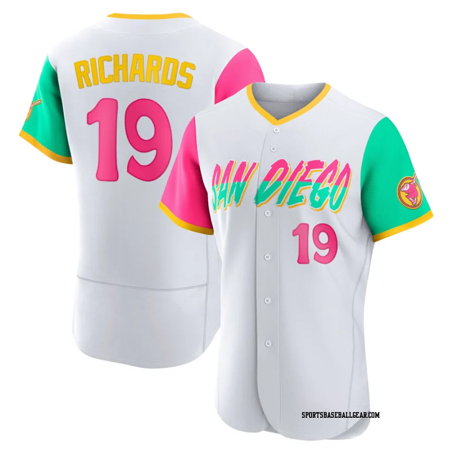 Gene Richards Men's San Diego Padres White Authentic 2022 City Connect Jersey