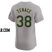 Gene Tenace Men's Oakland Athletics Gray Elite Road Jersey