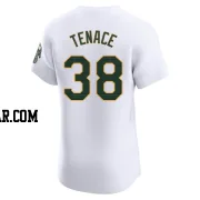 Gene Tenace Men's Oakland Athletics White Elite Home Jersey