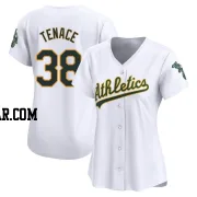 Gene Tenace Women's Oakland Athletics White Limited Home Jersey