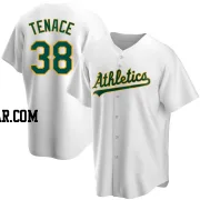 Gene Tenace Youth Oakland Athletics White Replica Home Jersey