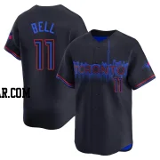 George Bell Men's Toronto Blue Jays Black Limited 2024 City Connect Jersey