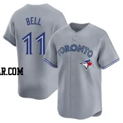 George Bell Men's Toronto Blue Jays Gray Limited Away Jersey