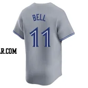 George Bell Men's Toronto Blue Jays Gray Limited Away Jersey