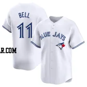 George Bell Men's Toronto Blue Jays White Limited Home Jersey