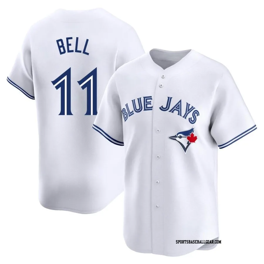 George Bell Men's Toronto Blue Jays White Limited Home Jersey