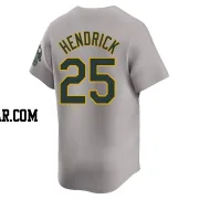 George Hendrick Men's Oakland Athletics Gray Limited Away Jersey