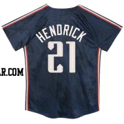 George Hendrick Toddler Cleveland Guardians Navy Limited Preschool & 2024 City Connect Jersey