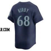 George Kirby Youth Seattle Mariners Navy Limited Road Jersey