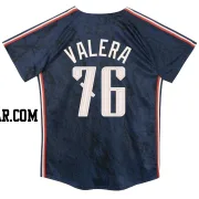 George Valera Toddler Cleveland Guardians Navy Limited Preschool & 2024 City Connect Jersey