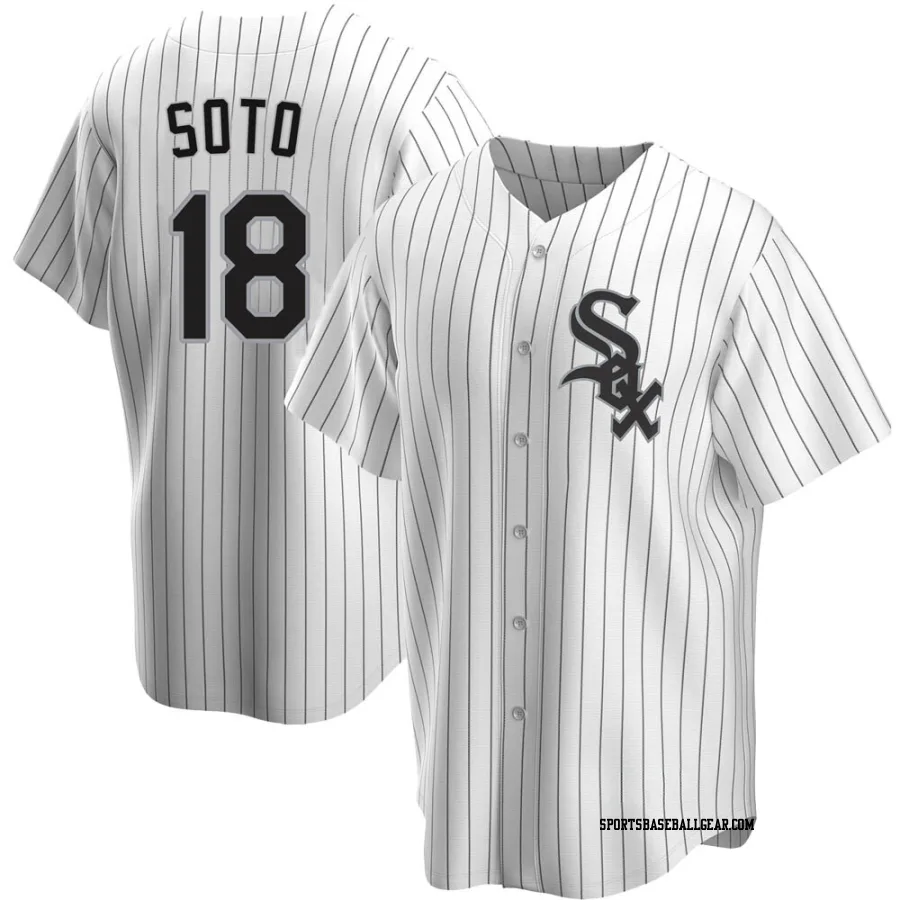 Geovany Soto Youth Chicago White Sox White Replica Home Jersey