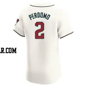 Geraldo Perdomo Men's Arizona Diamondbacks Cream Elite Home Jersey