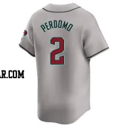 Geraldo Perdomo Men's Arizona Diamondbacks Gray Limited Away Jersey