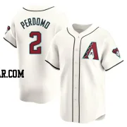 Geraldo Perdomo Men's Arizona Diamondbacks White Limited Home Jersey