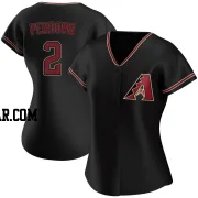 Geraldo Perdomo Women's Arizona Diamondbacks Black Authentic Alternate Jersey