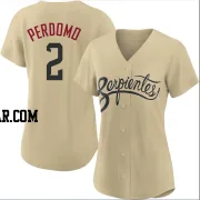 Geraldo Perdomo Women's Arizona Diamondbacks Gold Authentic 2021 City Connect Cool Base Jersey