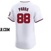 Gerardo Parra Men's Washington Nationals White Elite Home Jersey