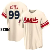 Gerardo Reyes Men's Los Angeles Angels Cream Replica 2022 City Connect Jersey