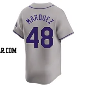 German Marquez Men's Colorado Rockies Gray Limited Road Jersey