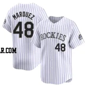 German Marquez Men's Colorado Rockies White Limited Home Jersey