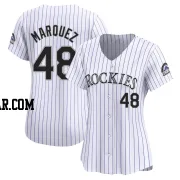 German Marquez Women's Colorado Rockies White Limited Home Jersey