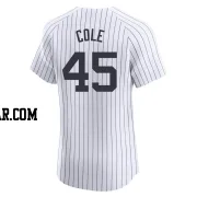 Gerrit Cole Men's New York Yankees White Elite Home Jersey