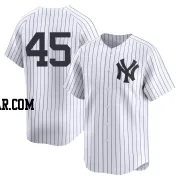 Gerrit Cole Men's New York Yankees White Limited Yankee Home 2nd Jersey