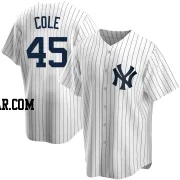 Gerrit Cole Youth New York Yankees White Replica Home Jersey