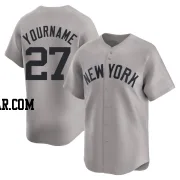 Giancarlo Stanton Men's New York Yankees Gray Limited Away Jersey