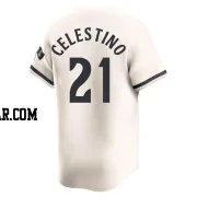 Gilberto Celestino Men's Minnesota Twins Cream Limited Alternate Jersey