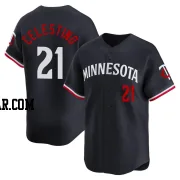 Gilberto Celestino Men's Minnesota Twins Navy Limited Alternate Jersey