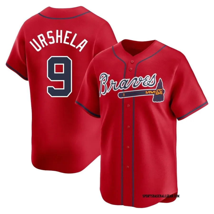 Gio Urshela Men's Atlanta Braves Red Limited Alternate Jersey