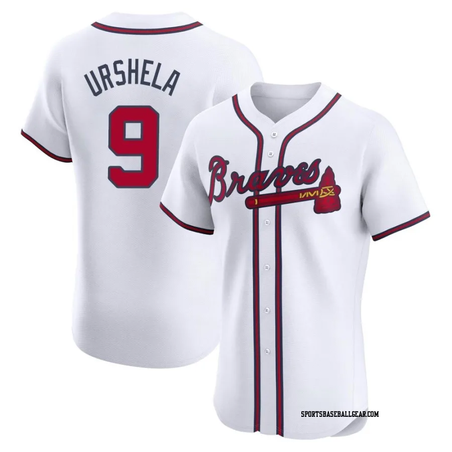 Gio Urshela Men's Atlanta Braves White Elite Home Jersey