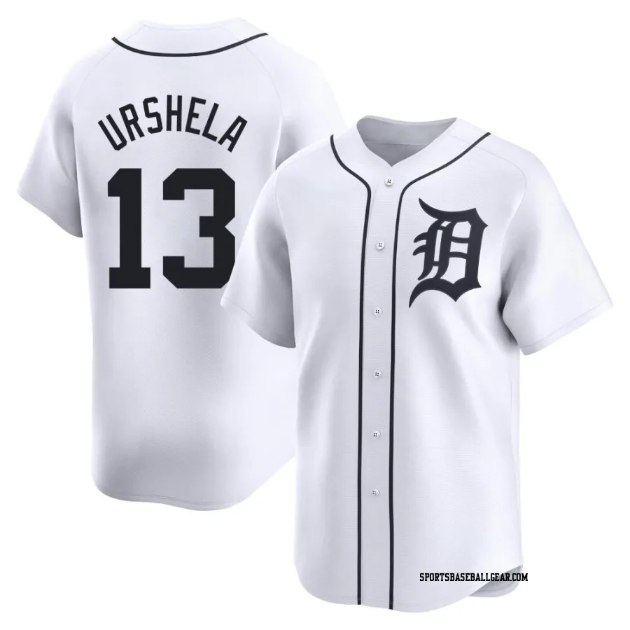 Gio Urshela Men's Detroit Tigers White Limited Home Jersey