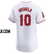 Gio Urshela Men's Los Angeles Angels White Elite Home Jersey