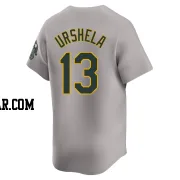 Gio Urshela Men's Oakland Athletics Gray Limited Away Jersey