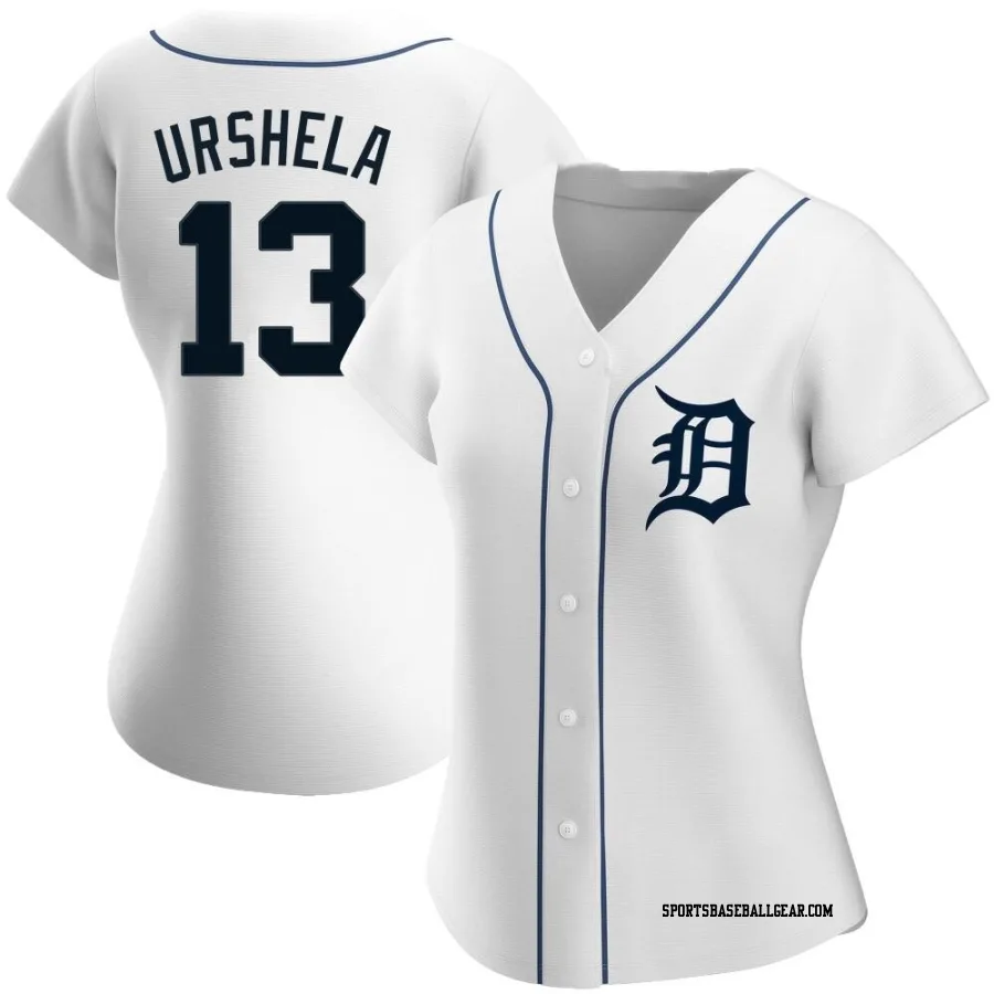 Gio Urshela Women's Detroit Tigers White Authentic Home Jersey