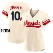 Gio Urshela Women's Los Angeles Angels Cream Replica 2022 City Connect Jersey