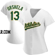 Gio Urshela Women's Oakland Athletics White Authentic Home Jersey