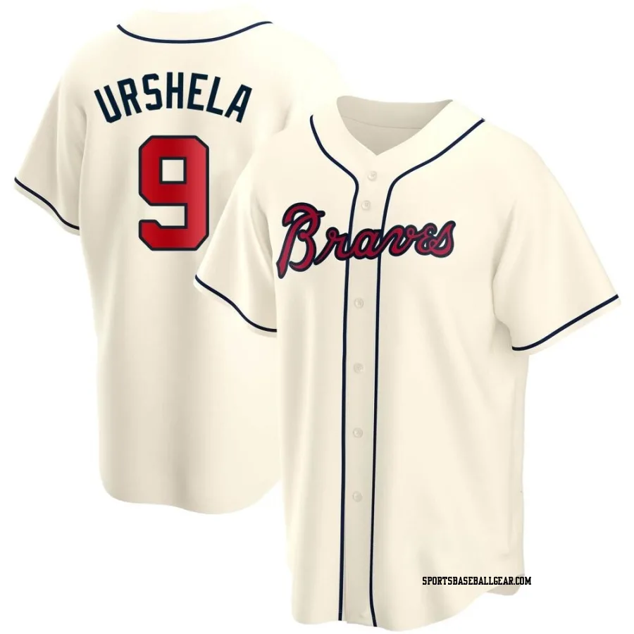 Gio Urshela Youth Atlanta Braves Cream Replica Alternate Jersey