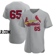 Giovanny Gallegos Men's St. Louis Cardinals Gray Authentic Road Jersey